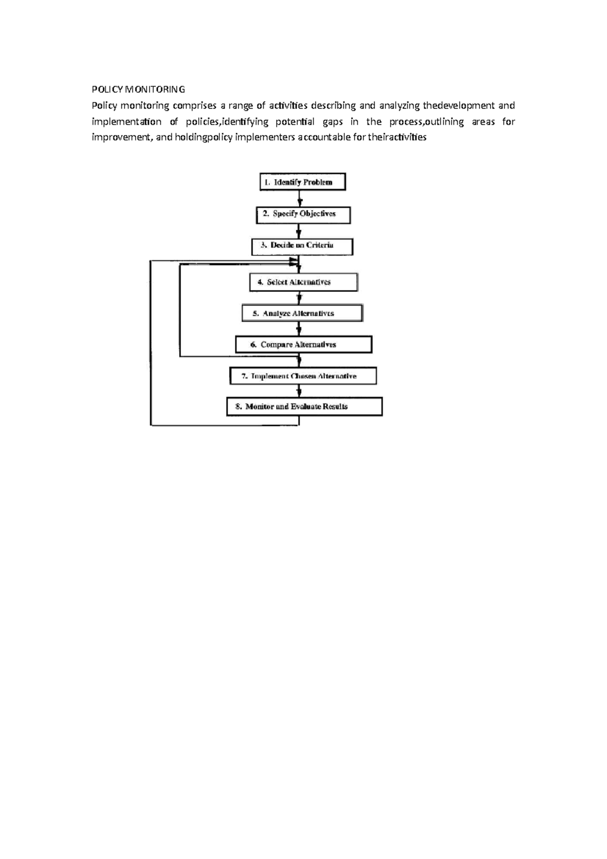 Policy Monitoring Overview: Methods and Implications for Legislation ...