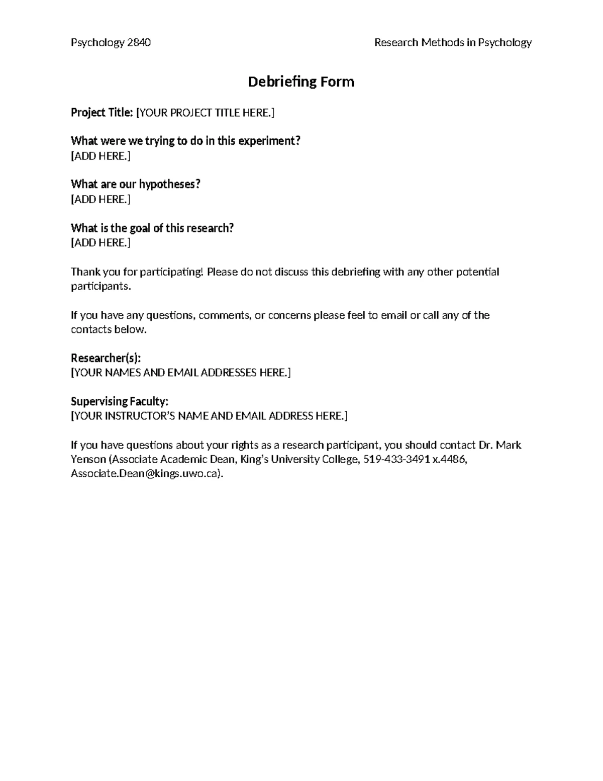 PSY 2840: Group Poster Presentation Assignment Guidelines - Studocu