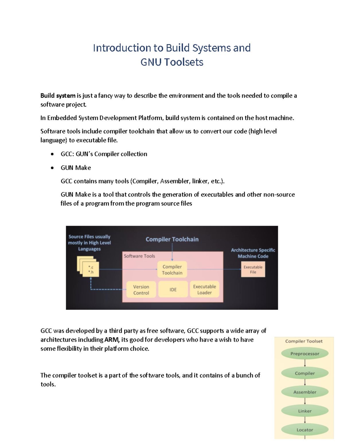 1. Introduction to Build Systems and GCC - Introduction to Build ...