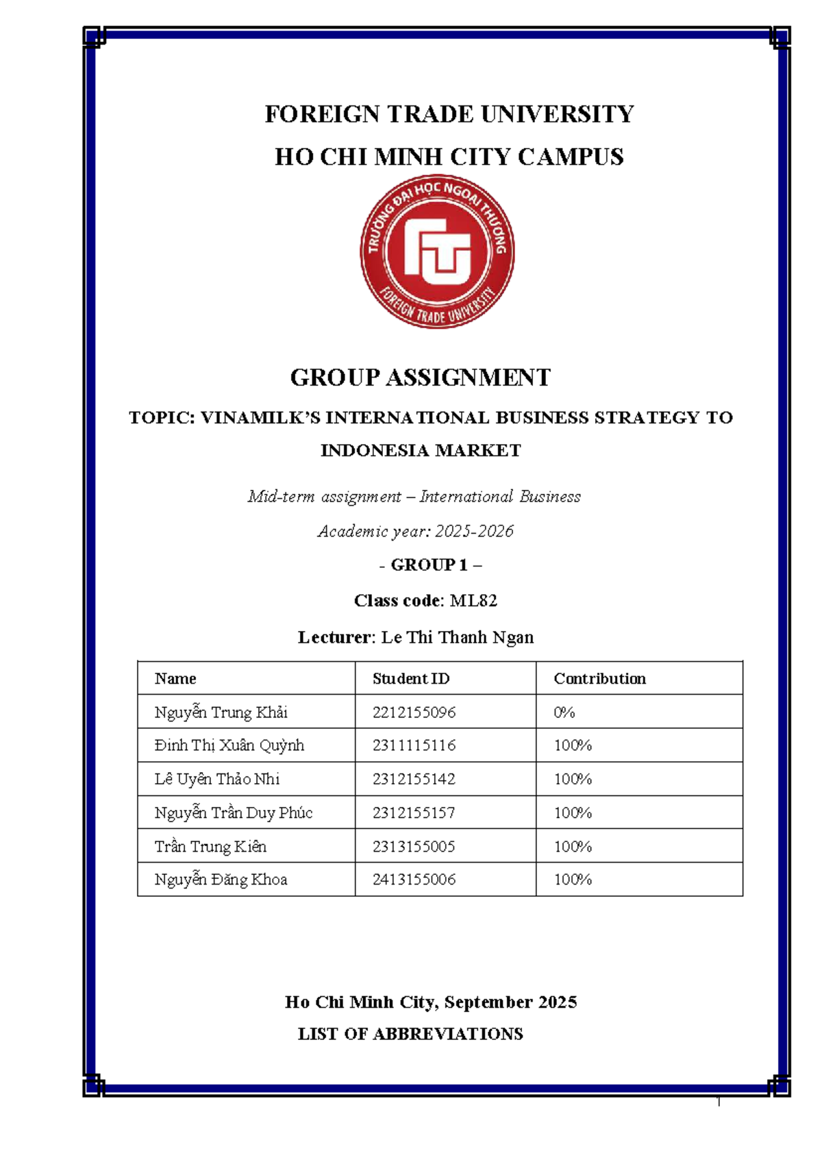 [ML82] Midterm Report on International Business Strategy for Indonesia ...