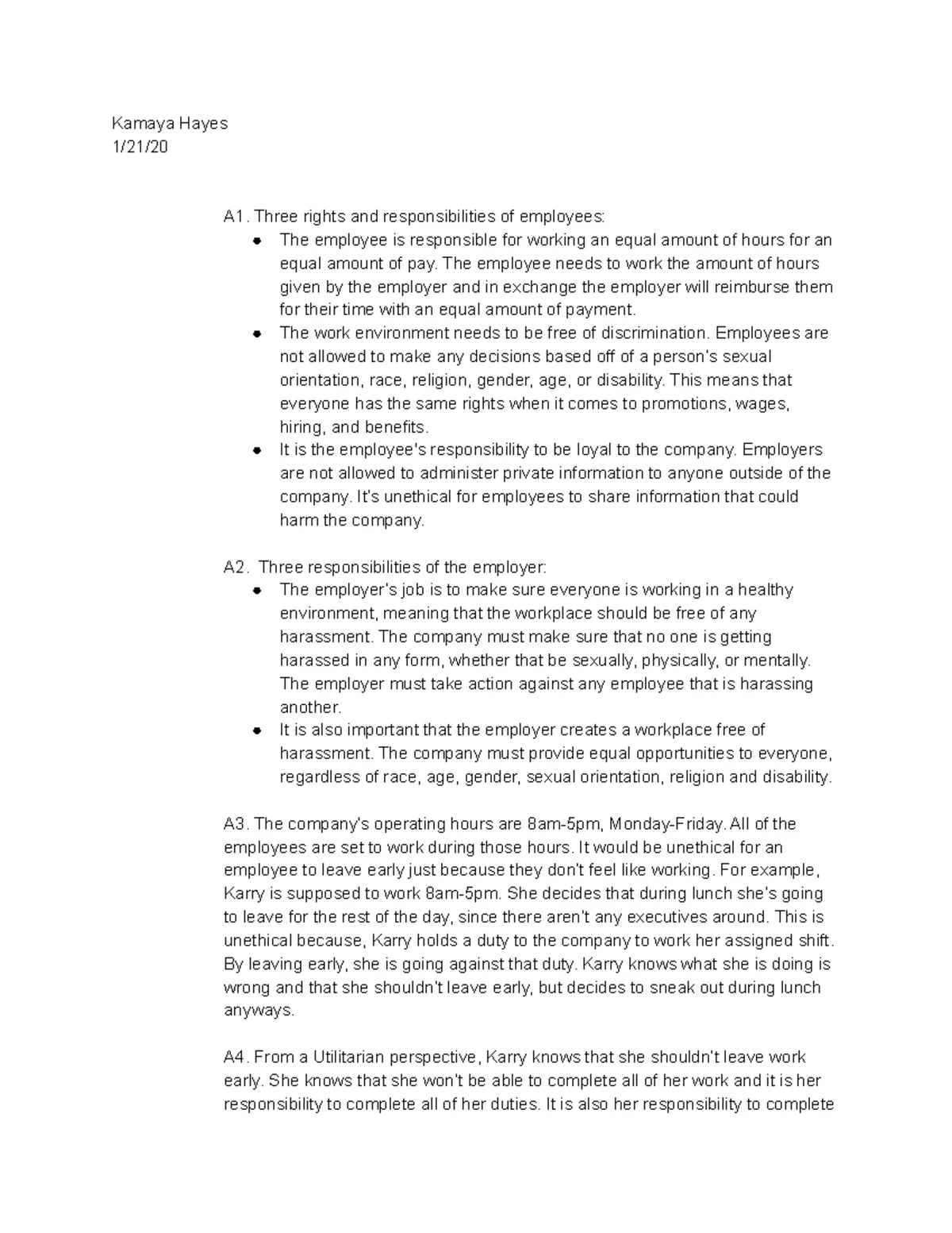 D361 - Business Simulation Overview and Strategies - Task 1 - Studocu