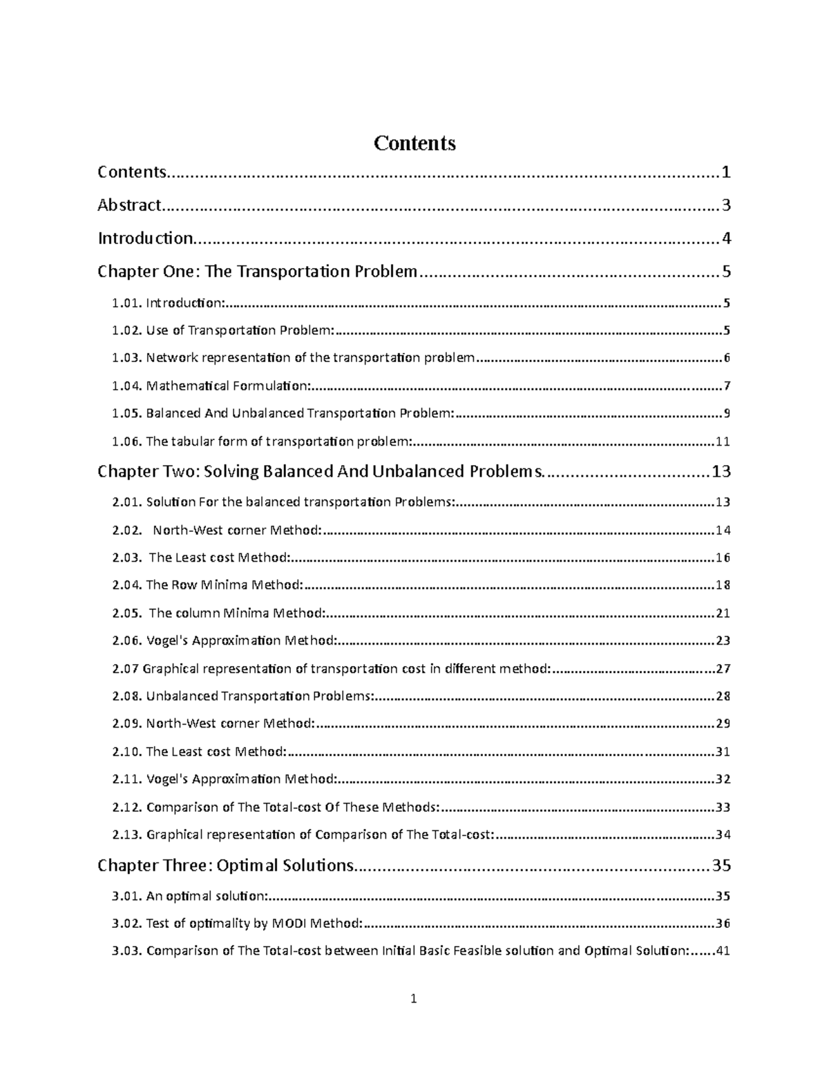 13 MTH 028 - Analyzing the Transportation Problem in Linear Programming ...