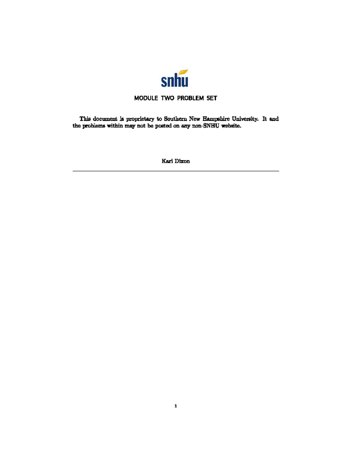 MAT230 Module 2 Problem Set: Validity of Arguments and Proofs - Studocu
