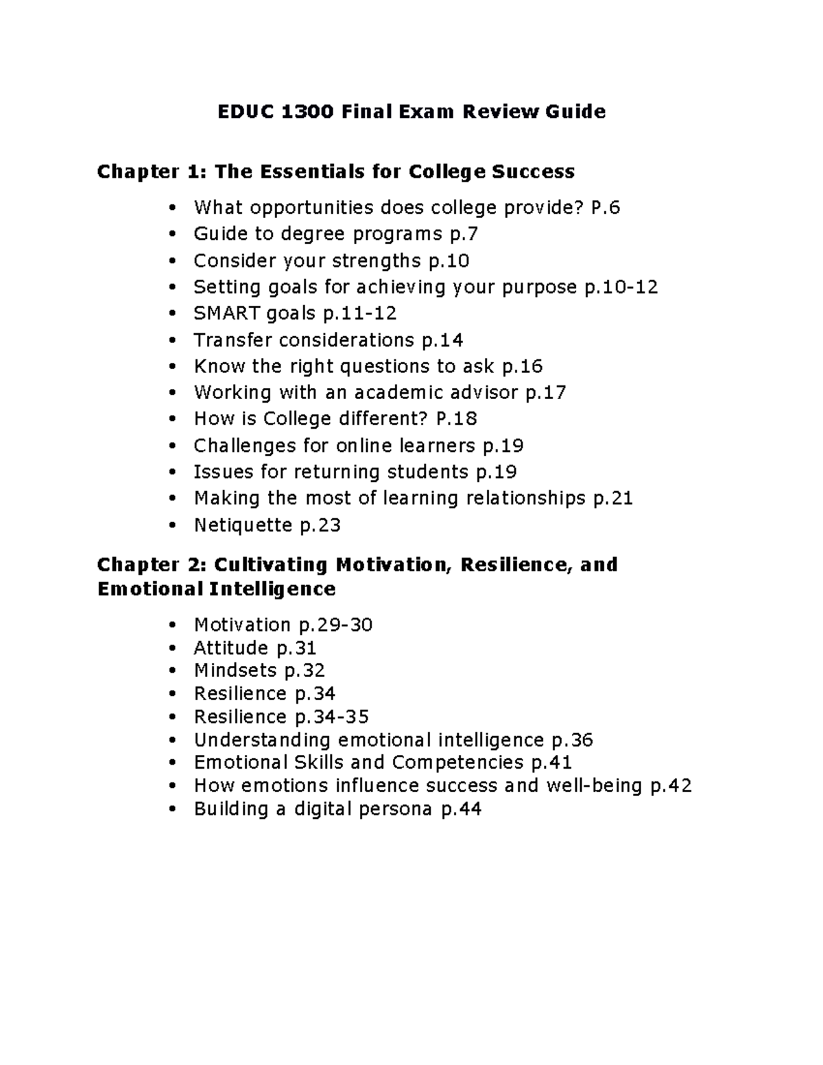 Final Exam Review Guide 2019-20 (1)-1 - EDUC 1300 Final Exam Review ...