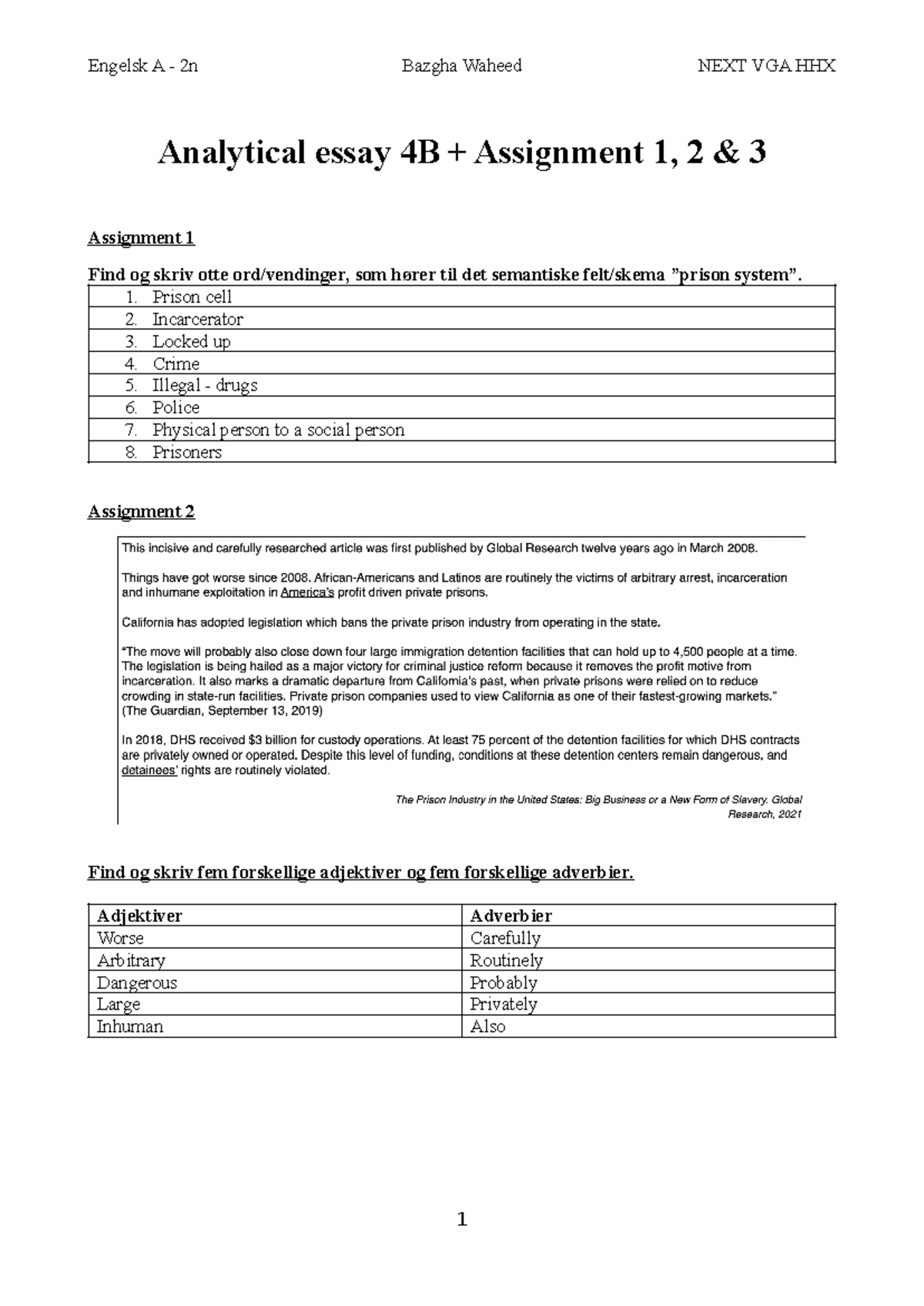 Analytical Essay 4B: George Floyd and Racism Analysis + Assignments 1-3 ...