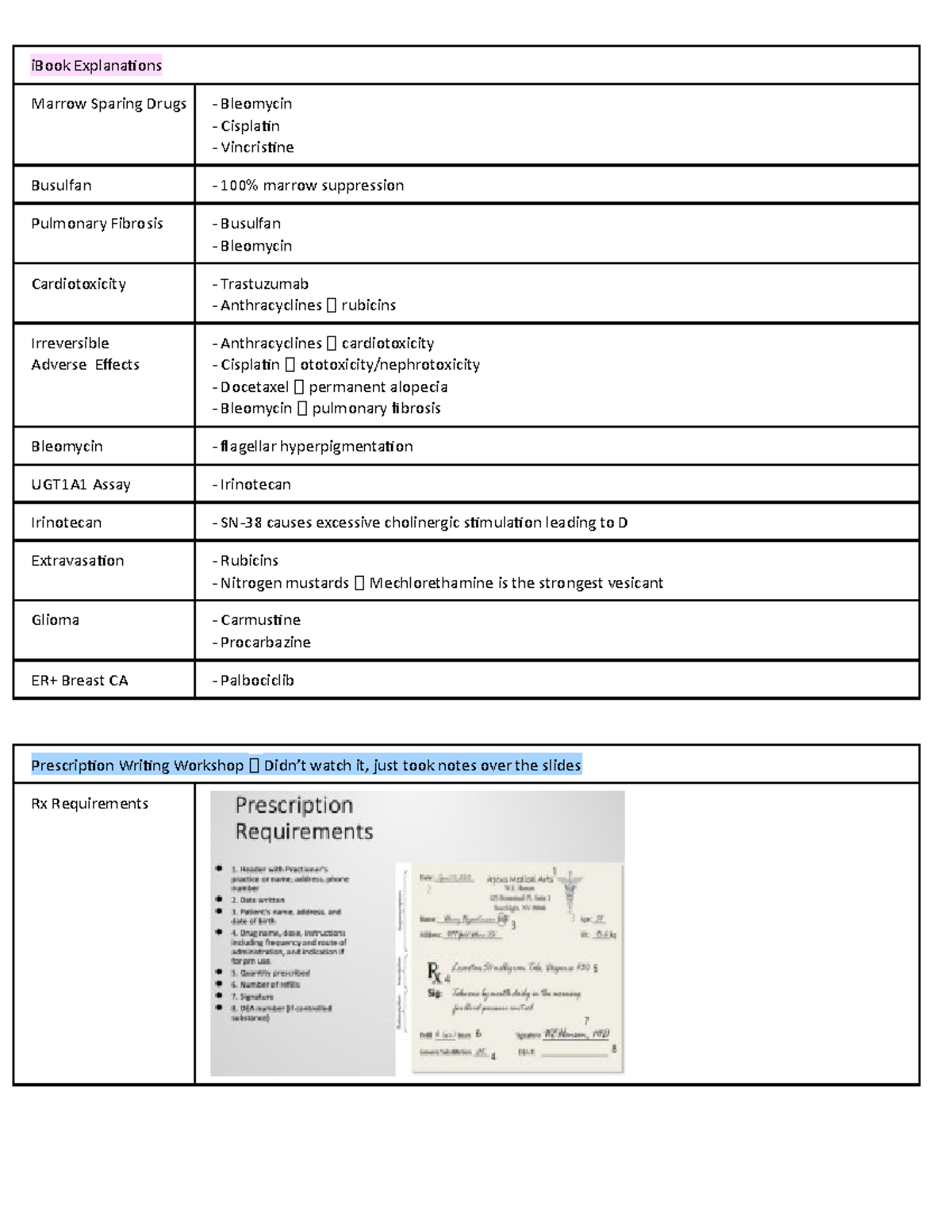 I Book Explanations and Rx Writing Workshop - iBook Explanations Marrow ...