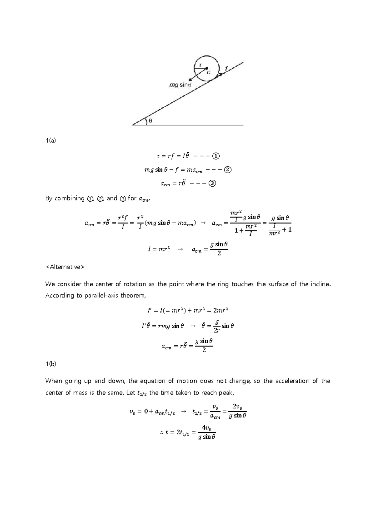 Midterm Solutions for Physics 101: Mechanics and Motion - Studocu