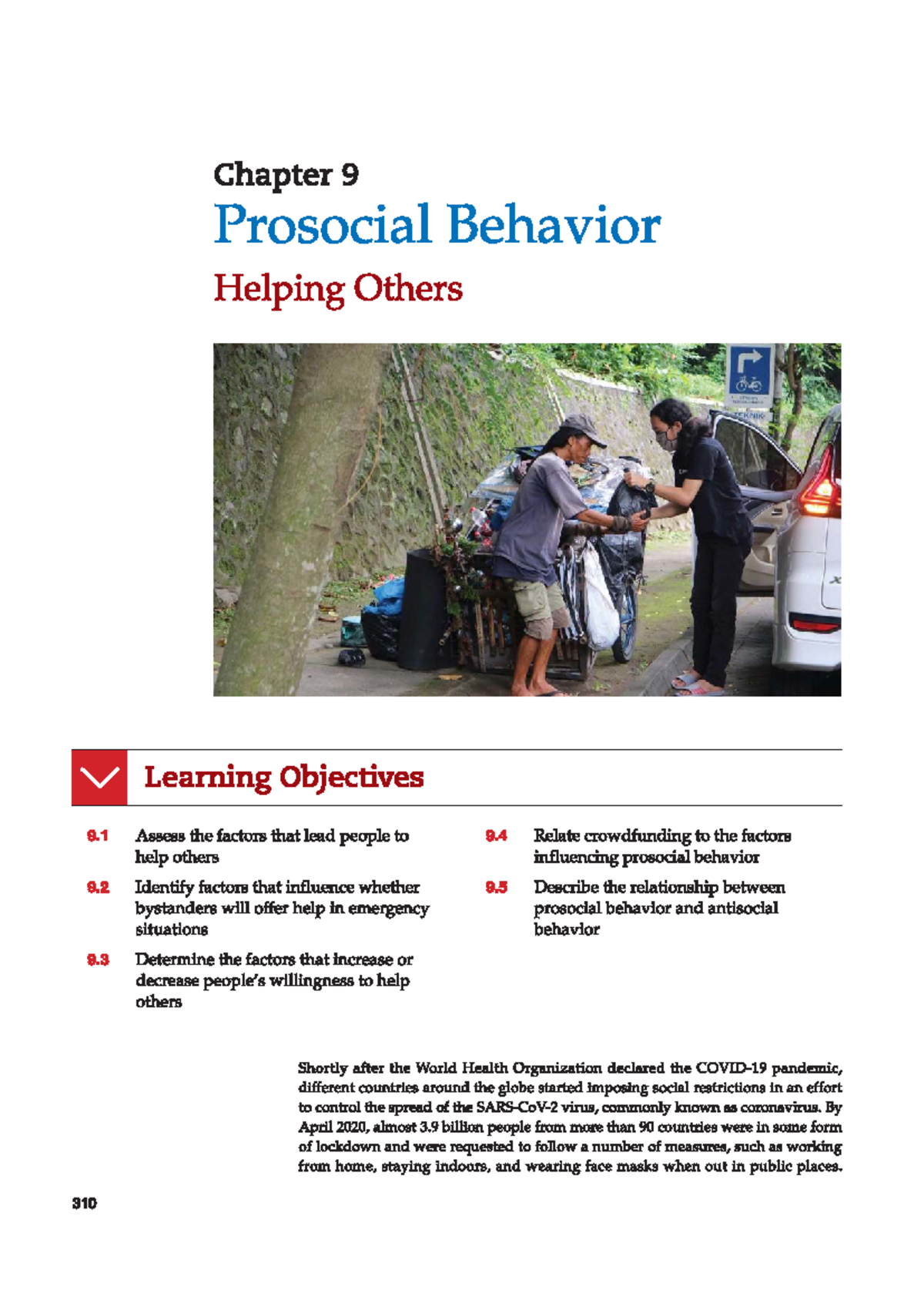 Chapter 9: Prosocial Behavior and Helping Others - Key Concepts and ...