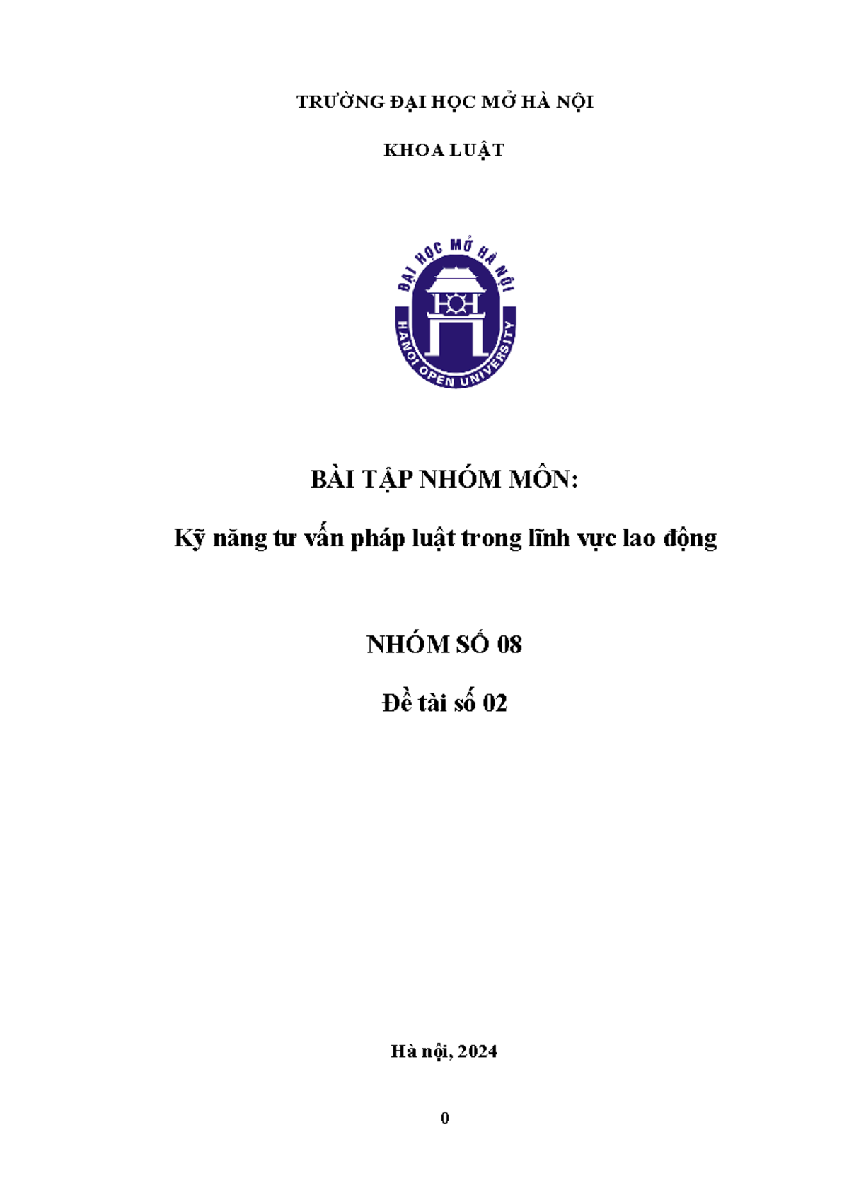 Bài nhóm 8 - KNLD - Thoả ước lao động tập thể của Công ty Simson được ...