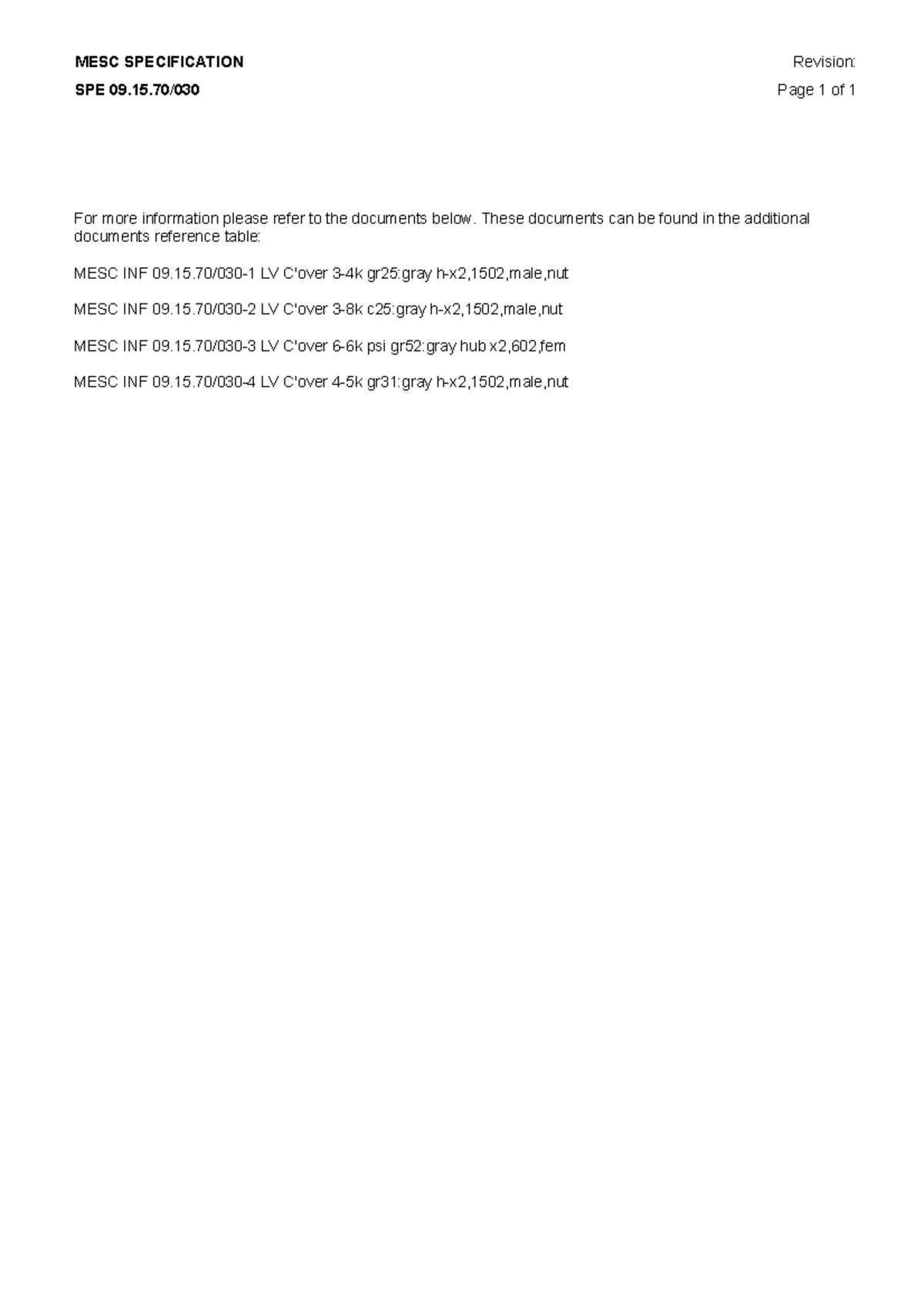 MESC Standards in Construction: Specification Overview & Details - Studocu