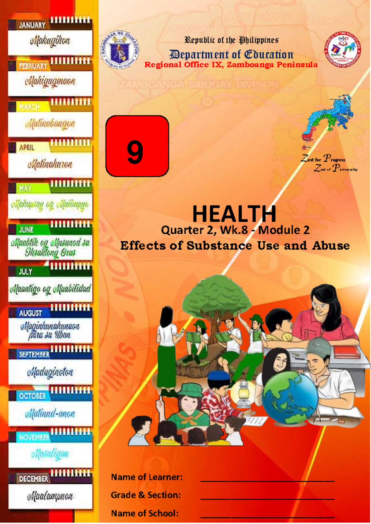 9 Final Mapeh 9 Health Q2 M 2 WEEK 8 - Republic of the Philippines ...