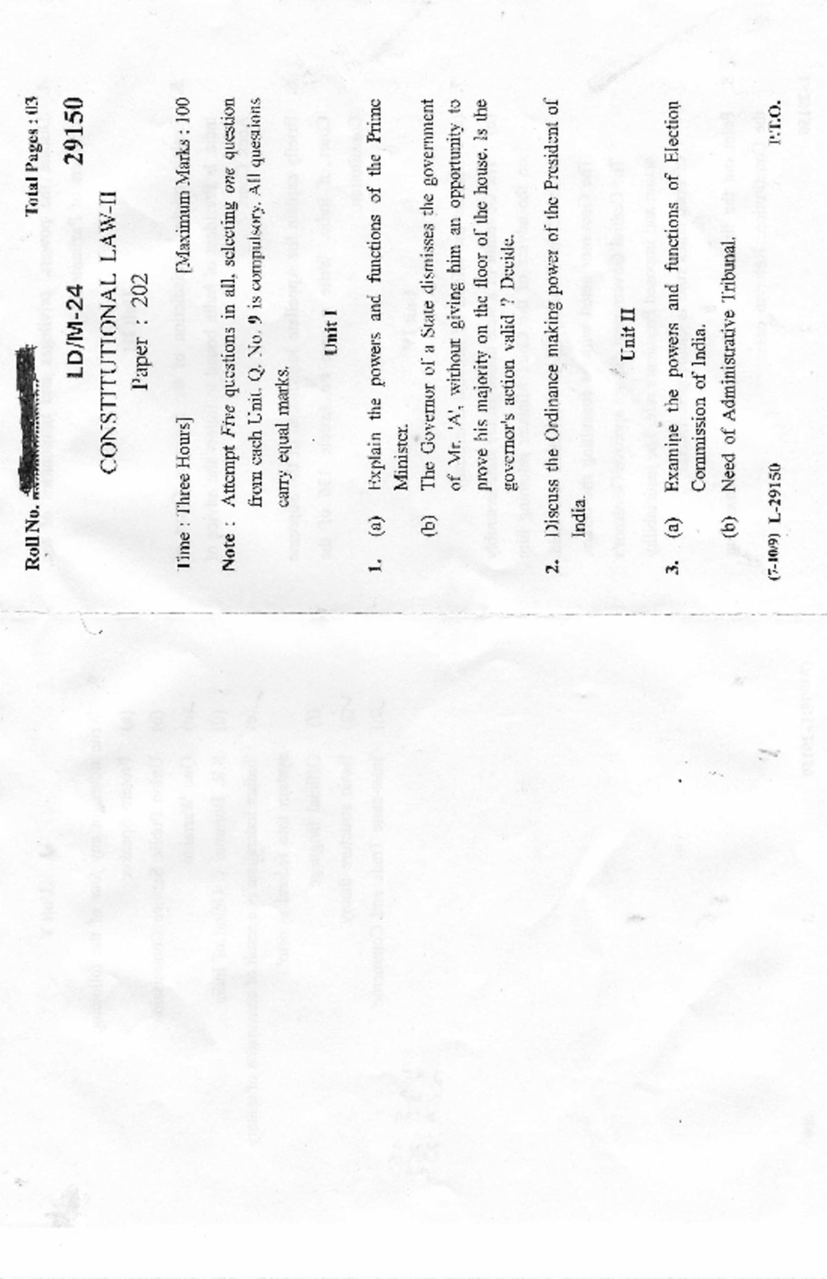 LLB Second Semester Study Guide and Notes - Studocu