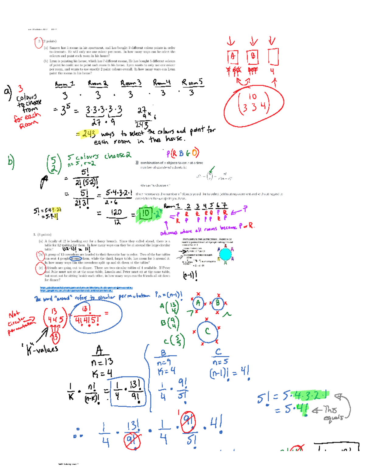 Math 1228 Lesson #2 - Tutoring notes with a student preparing for math ...