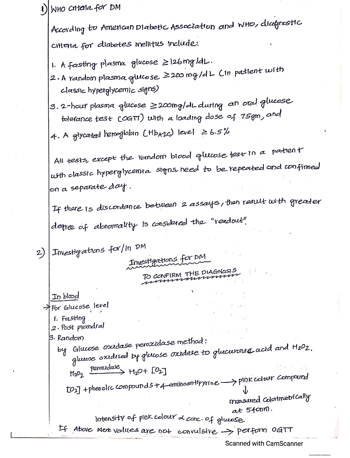 Diabetes Mellitus (DM) - Comprehensive Study Notes and Guidelines - Document Preview
