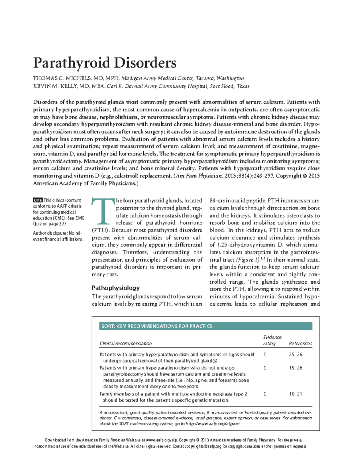 Parathyroid Disorders: Clinical Insights and Management Strategies ...