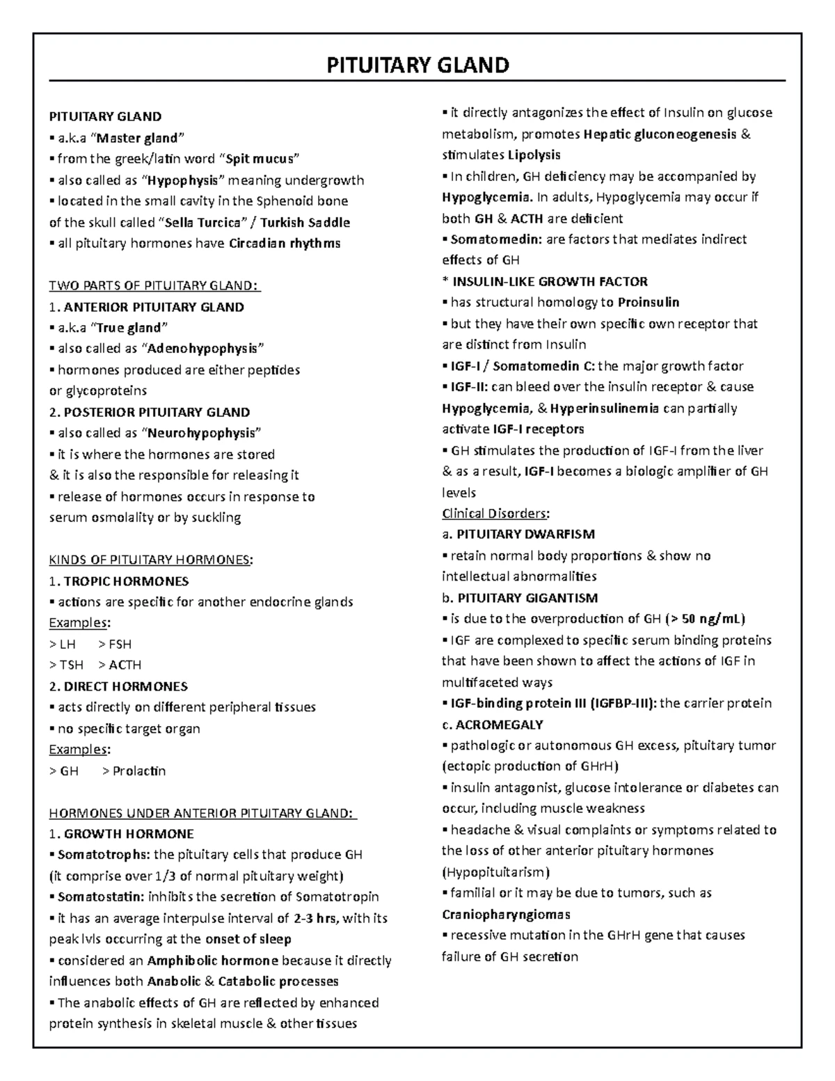 CC Laboratory - Blood Urea Nitrogen (MT 116) Final Notes - Studocu