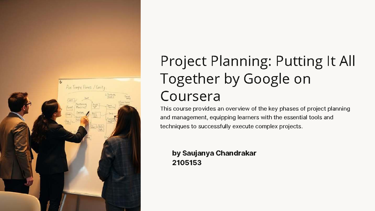 Final Project Planning Overview - BSAHSJ - Studocu