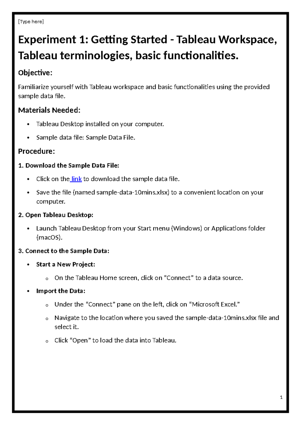 Tableau & Power BI Lab Report (COMP 202) - Visualizations & Data ...