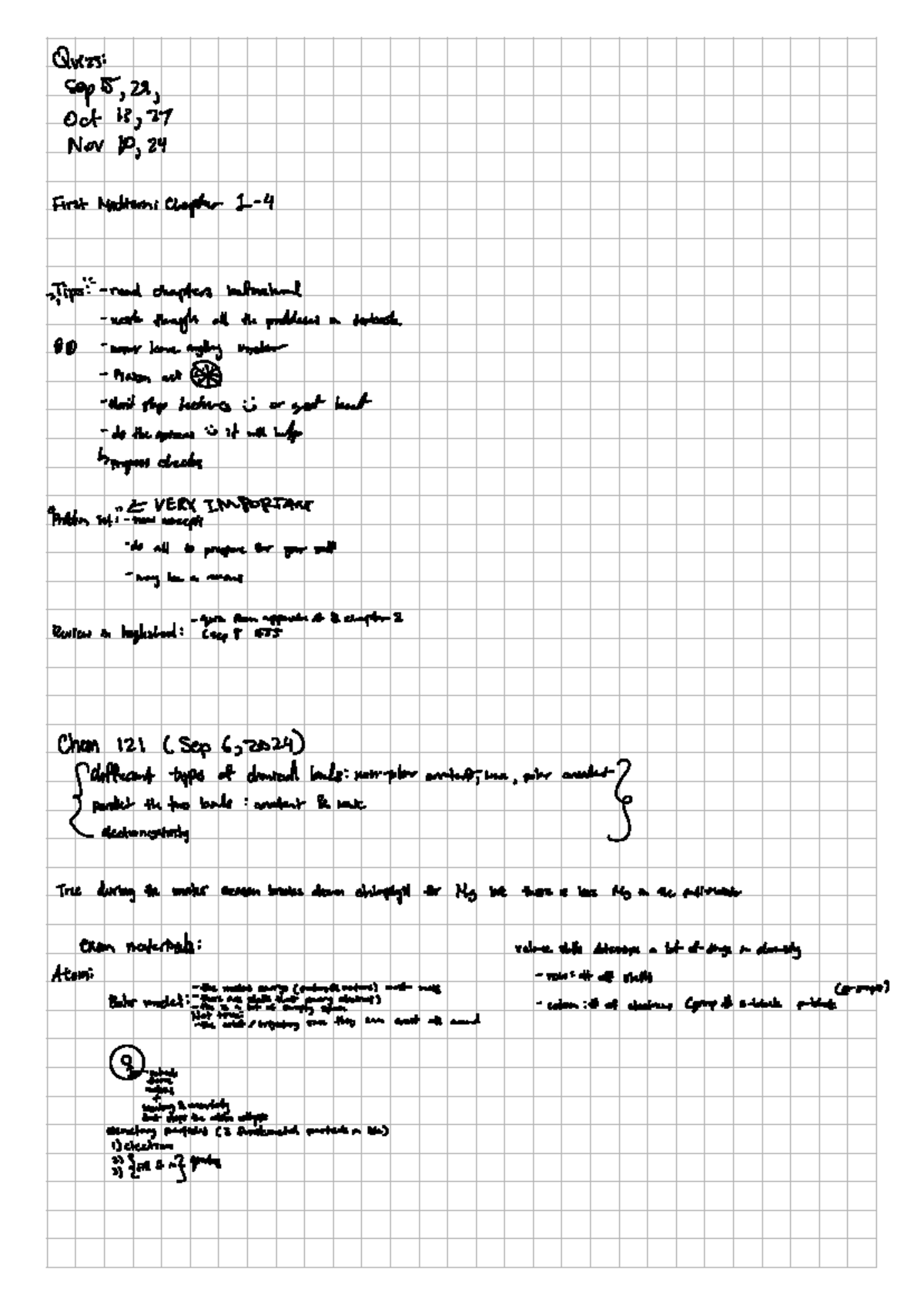 Chemistry 101: Lecture Notes on Atomic Radius and Bonding Trends - Studocu