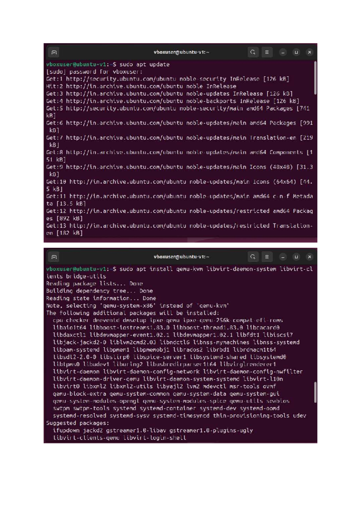 Experiment 1: Virtual Machine Setup with Alpine Linux 3.19 - Studocu