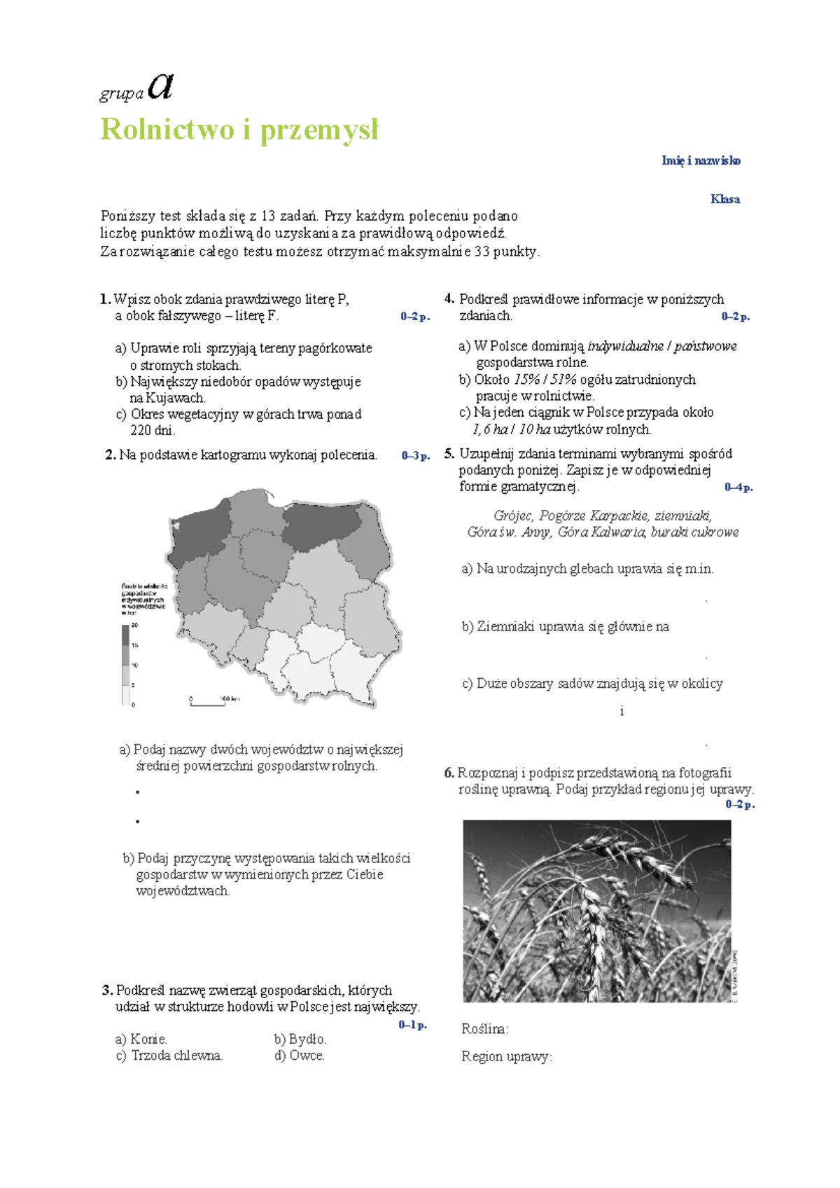 Test Z Mitologii Klasa 5 Z Odpowiedziami