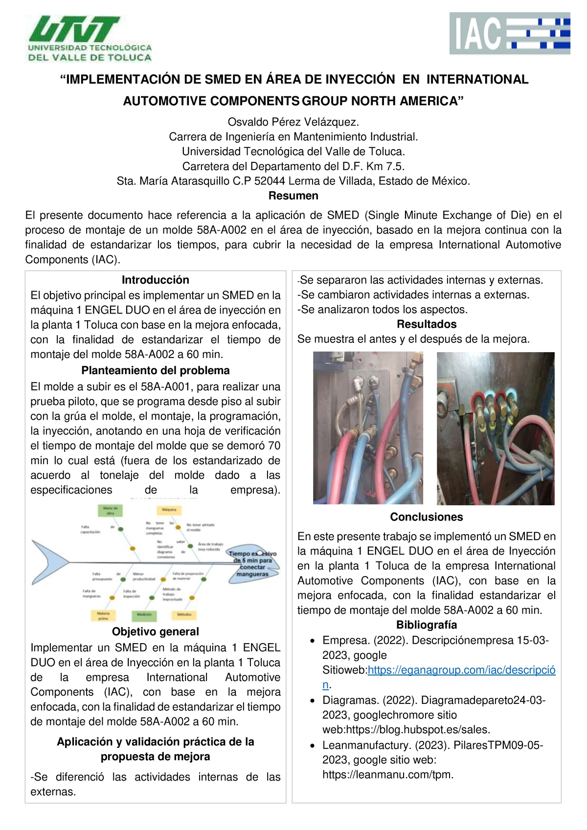 Mejora de Máquina Inyectora de Plástico para la Producción de Vasos de ...