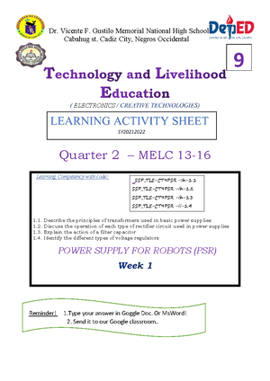Sample Patterns FOR Theses ON Literary Works - SAMPLE PATTERNS FOR ...