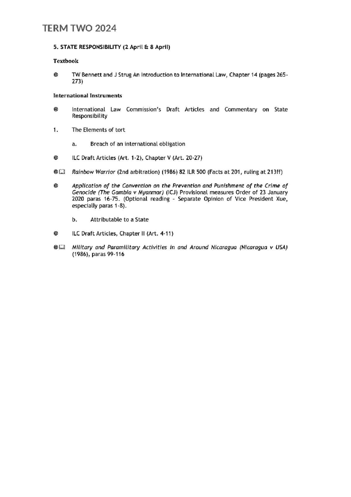 PBL3001F TERM TWO Notes - TERM TWO LECTURE NOTES Tuesday 02 April 2024 ...