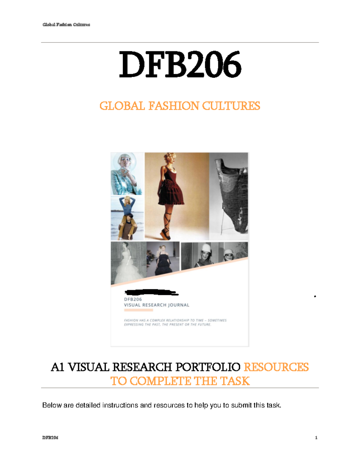 Themes - DFB 206 GLOBAL FASHION CULTURES A1 VISUAL RESEARCH PORTFOLIO ...