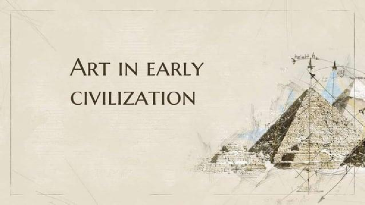 GEC6 Lesson 2: Art in Early Civilization - The Stone Age - Studocu