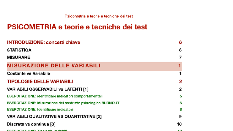 Psicometria e Teorie dei Test: Guida Completa e Esercitazioni ...