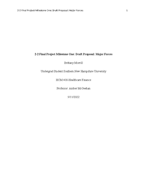 Milestone four - paper - 1 6-2 Final Project Milestone Four: Finance ...