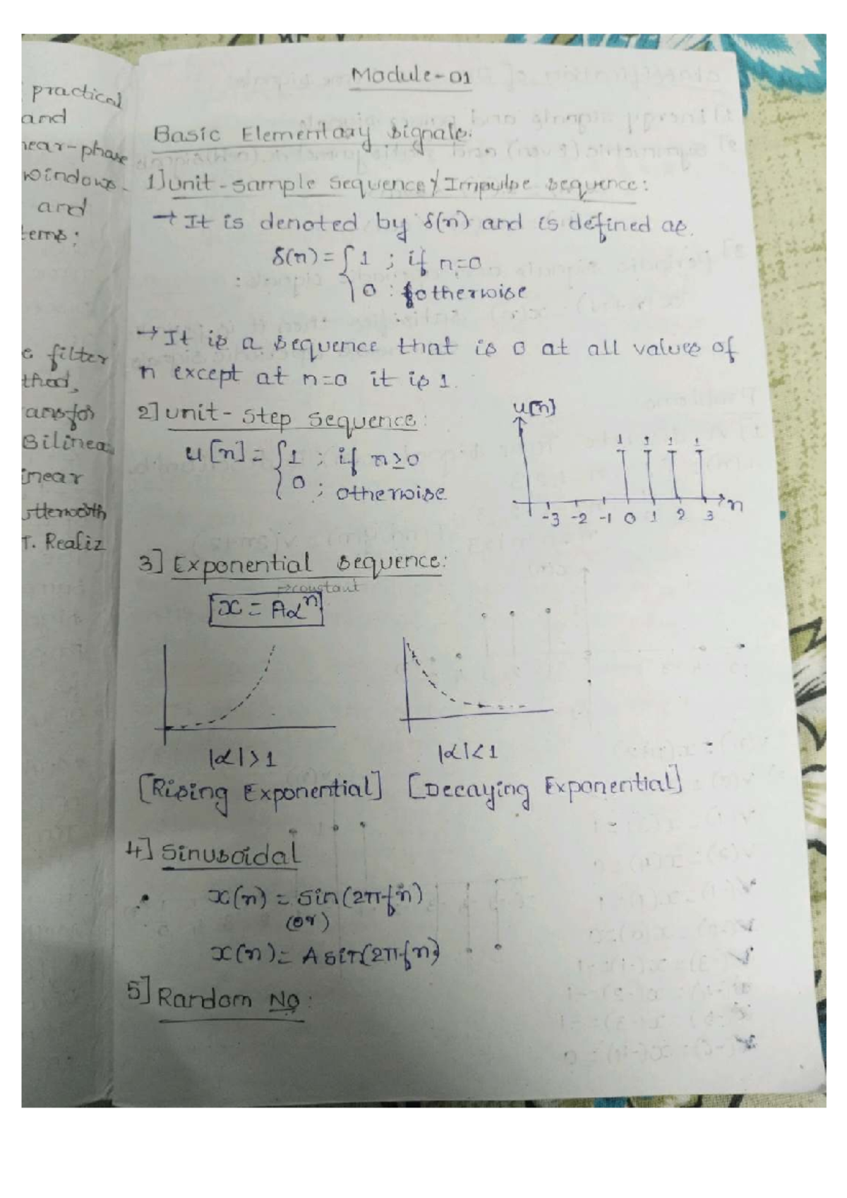 DSP Notes: Discrete Time Signals and Systems Analysis - Studocu
