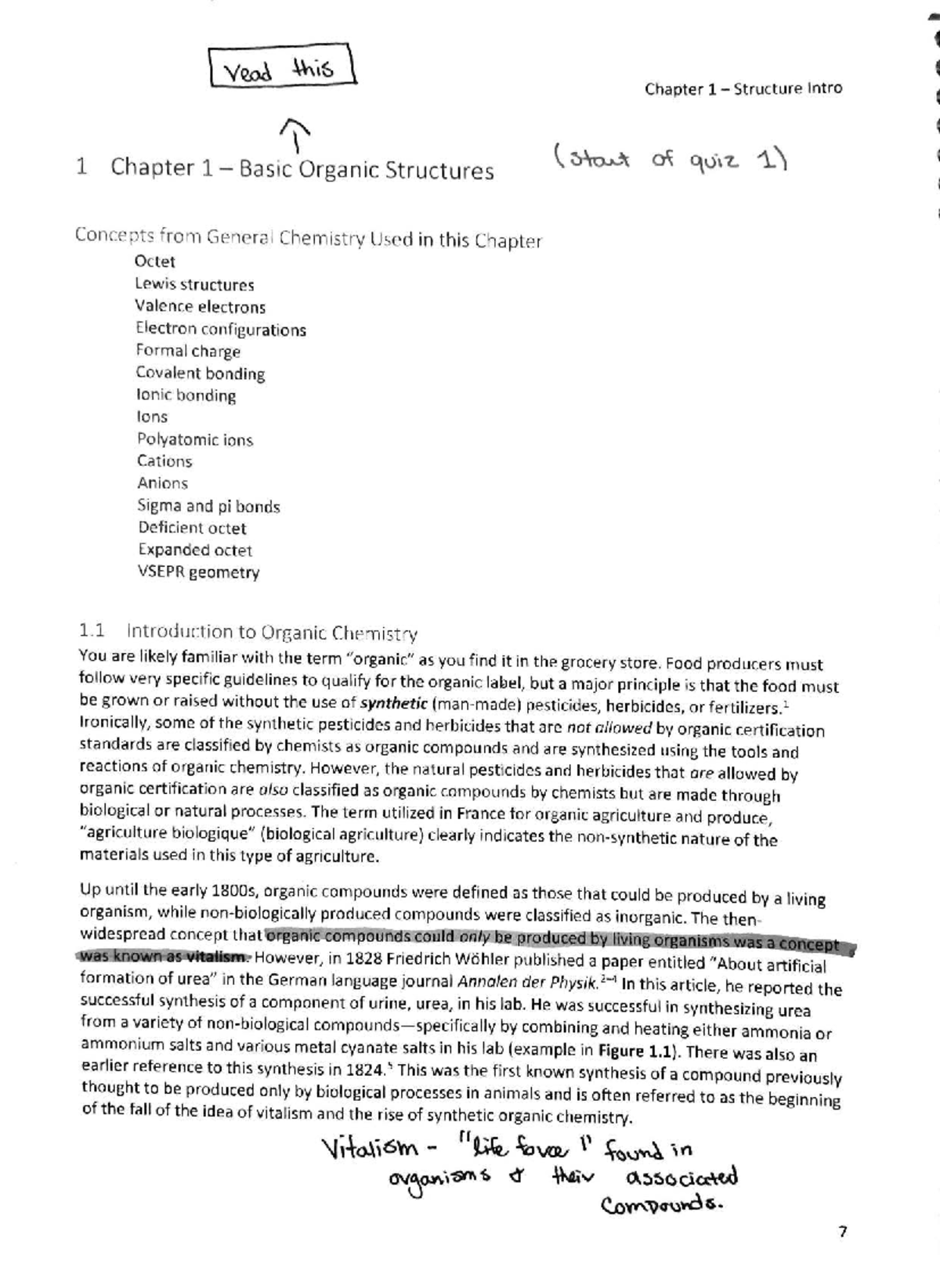 Course Notes for CHM 101: Key Topics in Organic Chemistry - Studocu