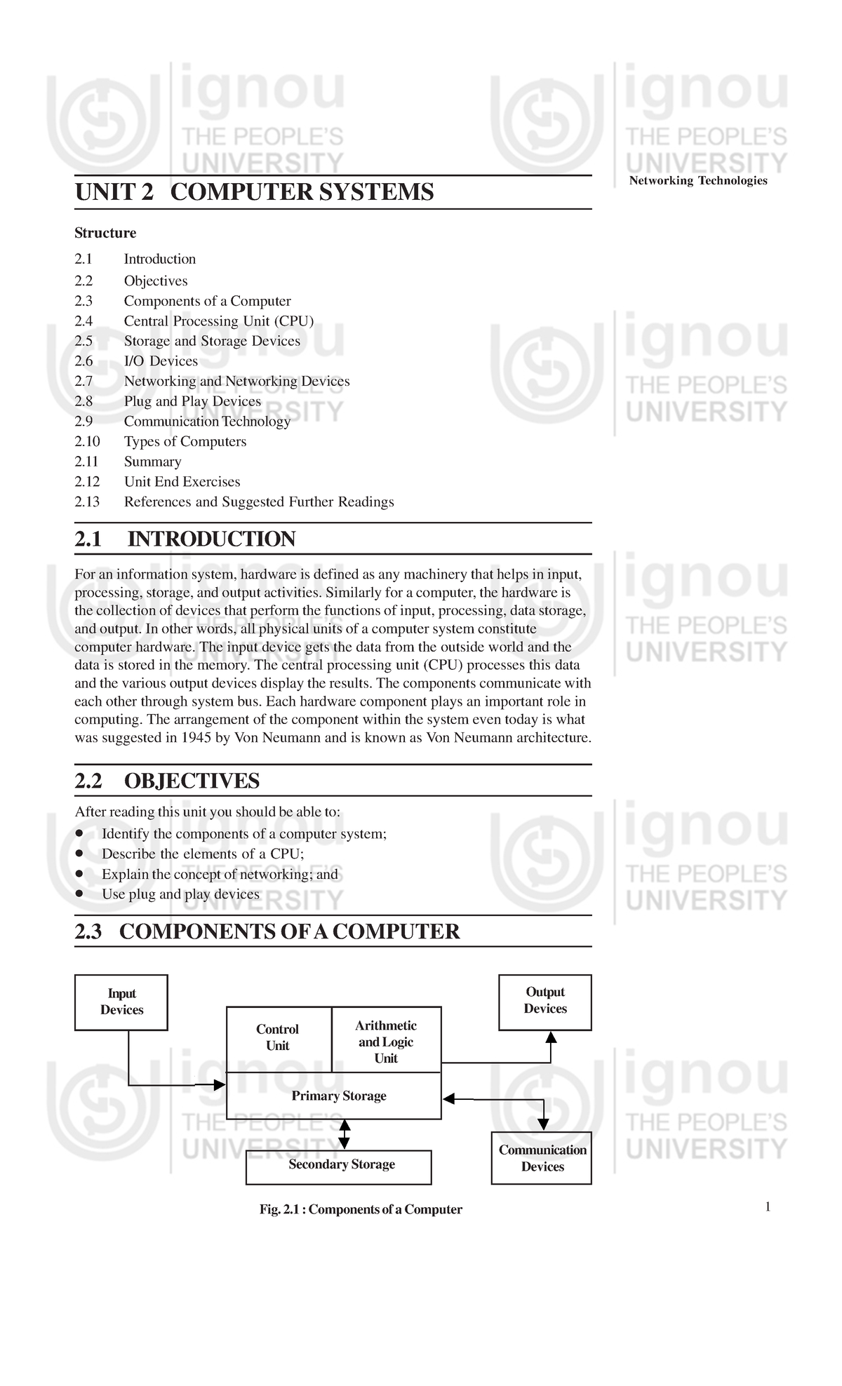 Computer Systems and Networking Devices - Lesson 76779 - Studocu