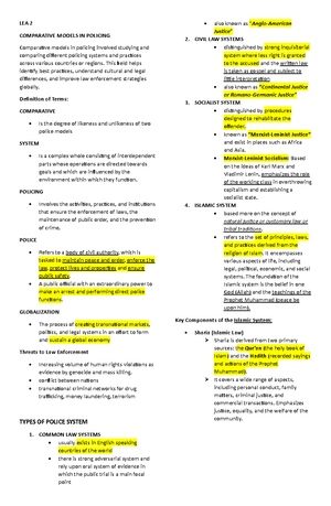 CRIM4 - Professional Conduct and Ethical Standards in Law Enforcement ...