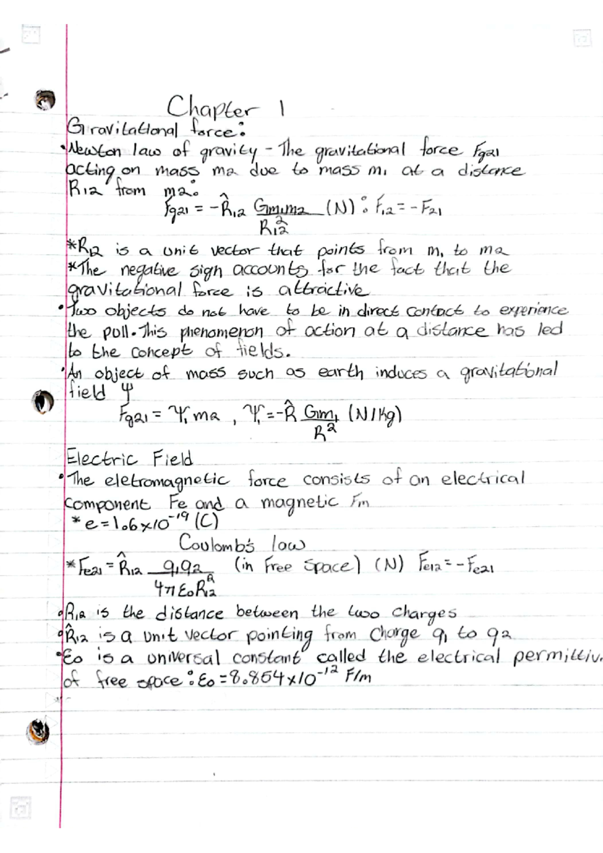 EM Chapter 1 - These are my lecture notes for Introduction to Waves and ...