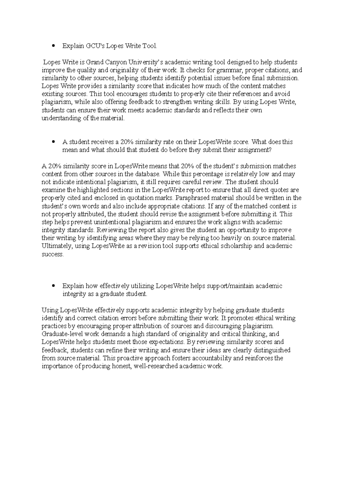 LopesWrite Tool Overview: Enhancing Academic Integrity and Writing ...