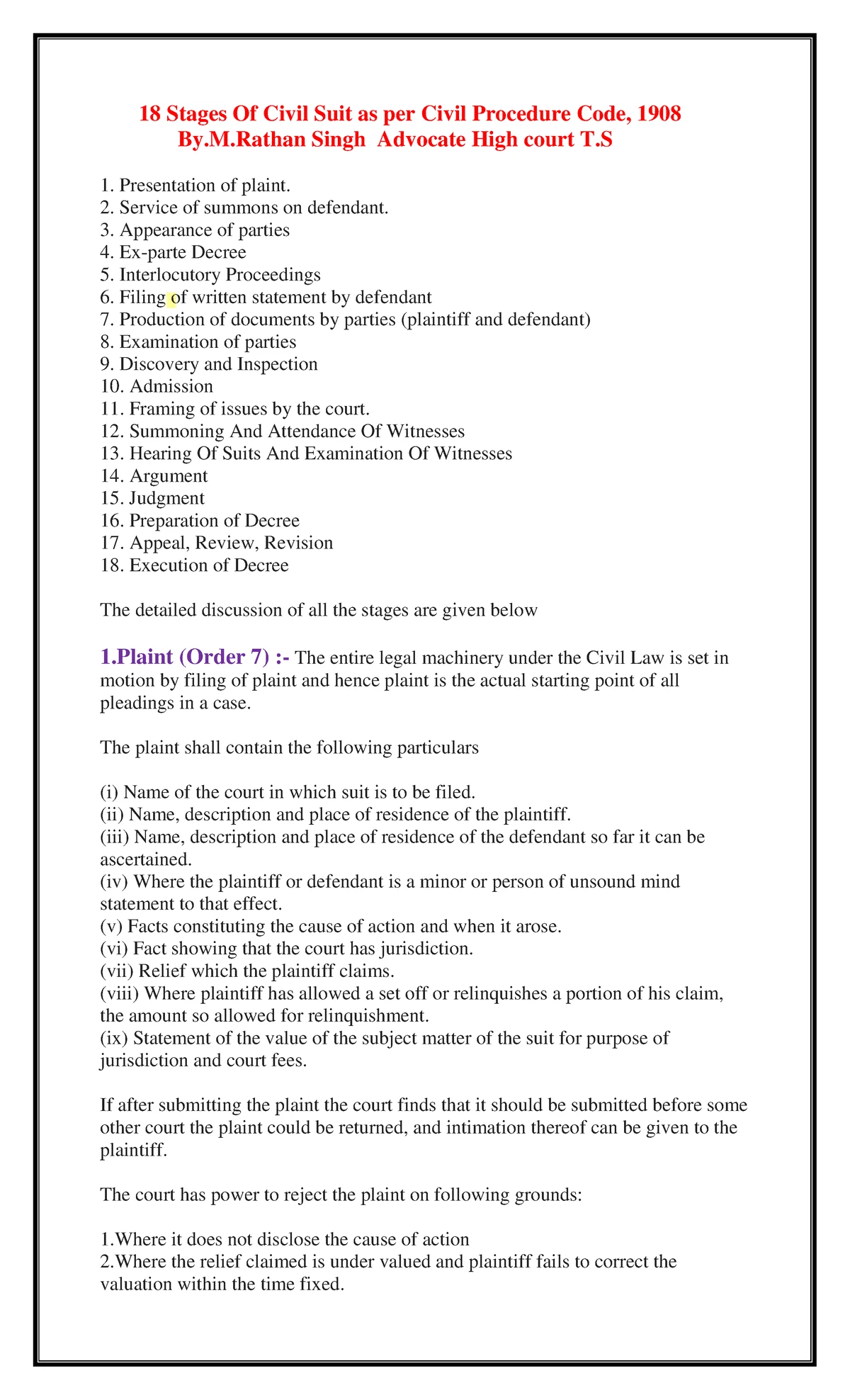 Criminal procedure code notes handwritten - Studocu