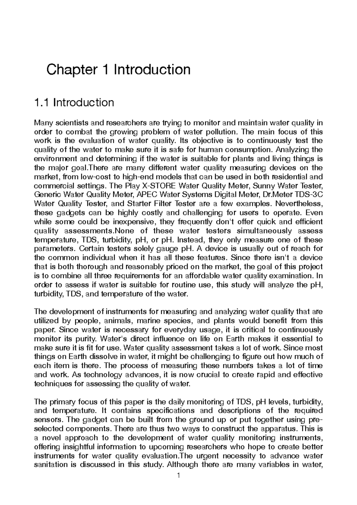 RE Report 1) 2 - Chapter 1 Introduction 1 Introduction Many scientists ...