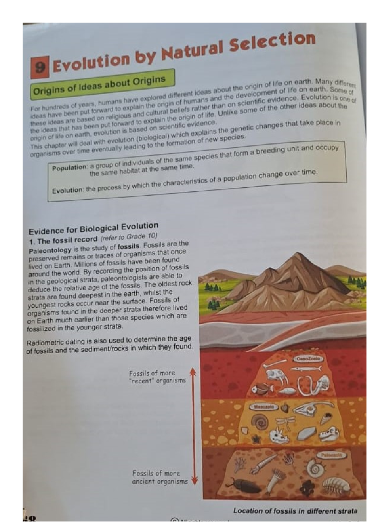 Life Sciences 12: General Evolution and Natural Selection Insights ...
