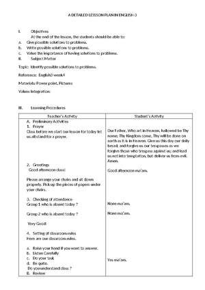 Final MATH - Dlp in mathematics 6 during practice teaching - A Detailed ...