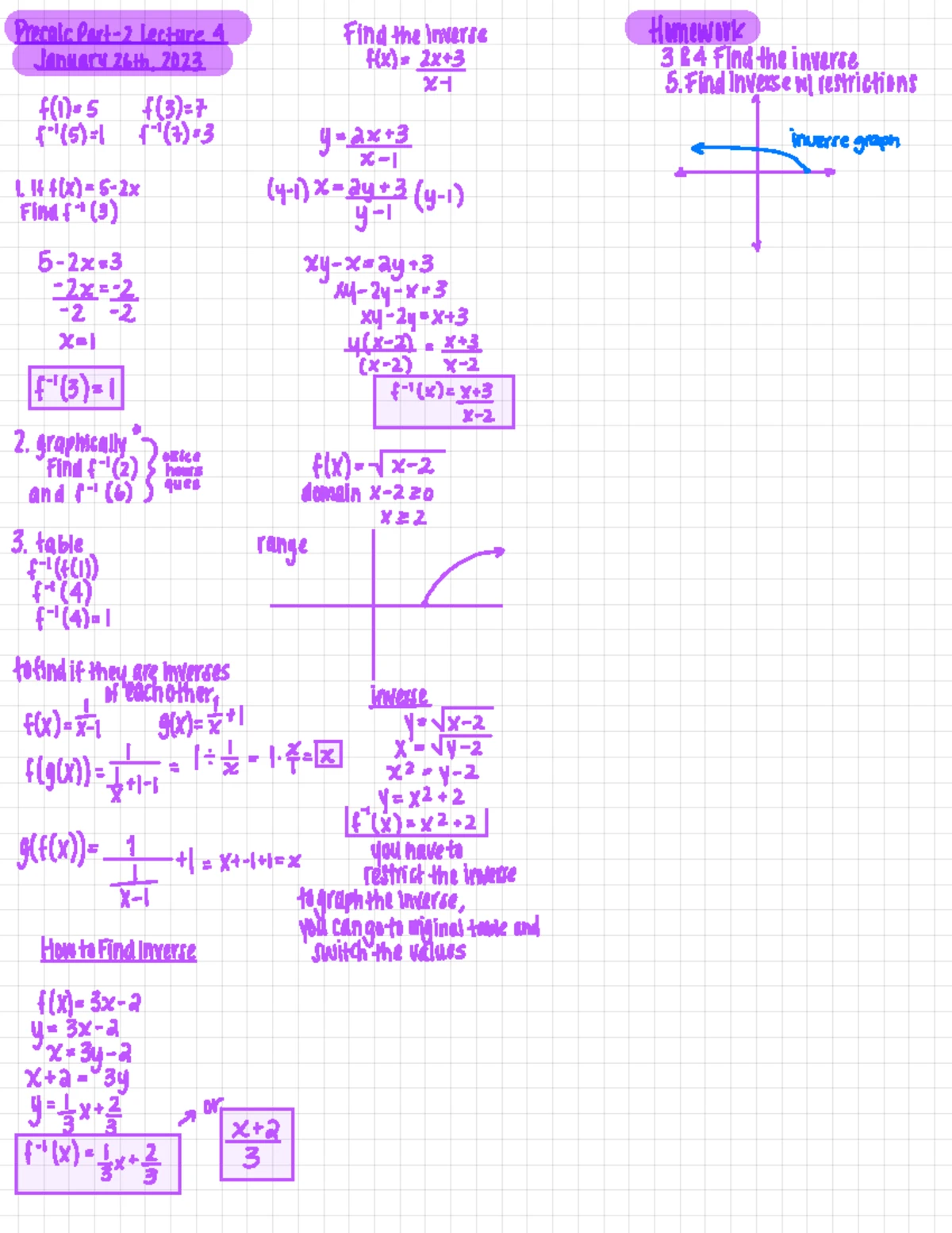 Rutgers Precalculus Notes and Study Guide - Studocu