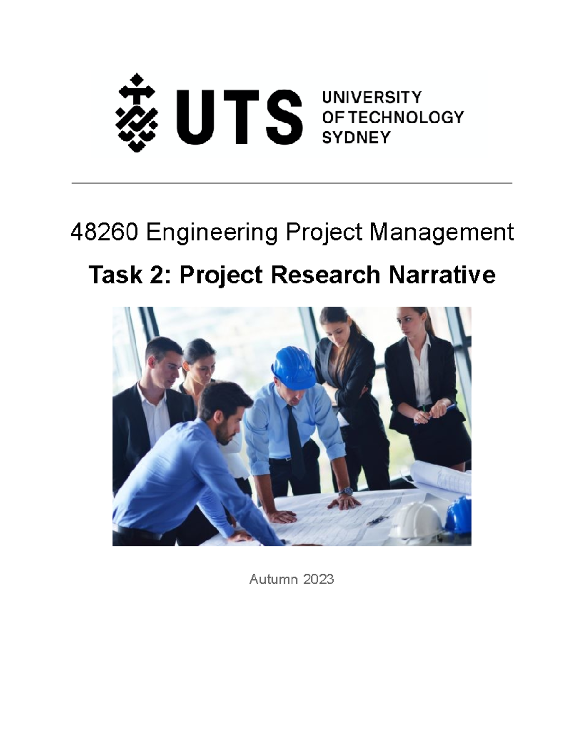 48260 Engineering Project Management: Project Research Narrative - Studocu