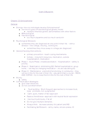 Exam3 notes - exam 3 outline things to know mental health psych nursing ...