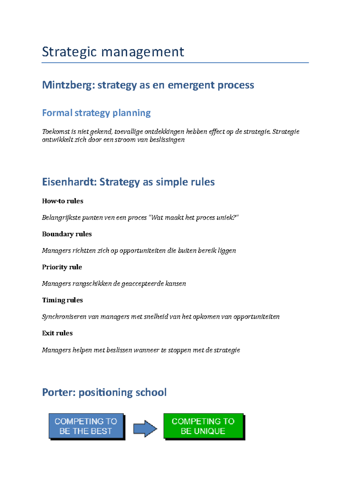 Strategisch Management: Sleutels tot Succesvolle Strategieën en ...
