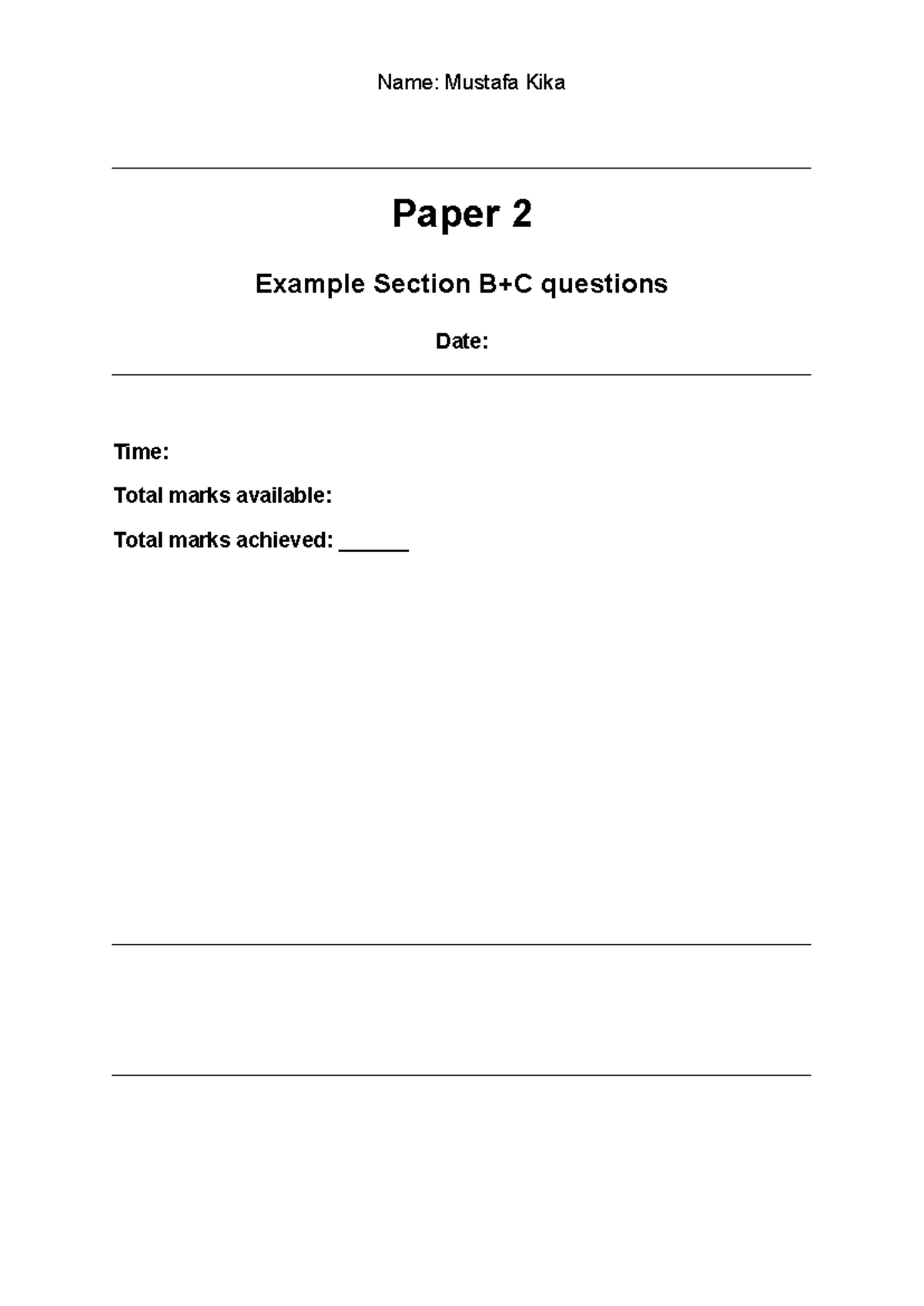 Paper 2: Analysis of Business Impact and Strategies for Success - Studocu