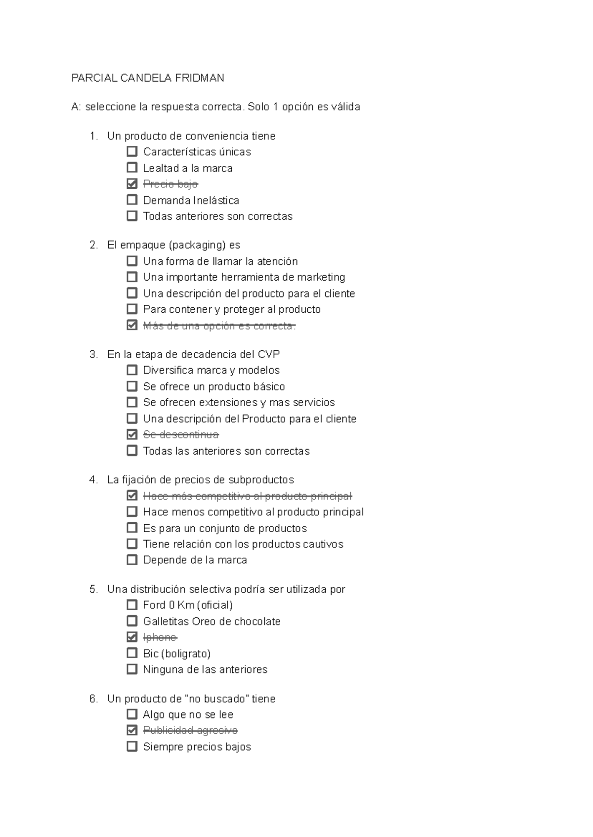 Parcial MKT 2 - Apuntes sobre Estrategias de Marketing y Distribución ...