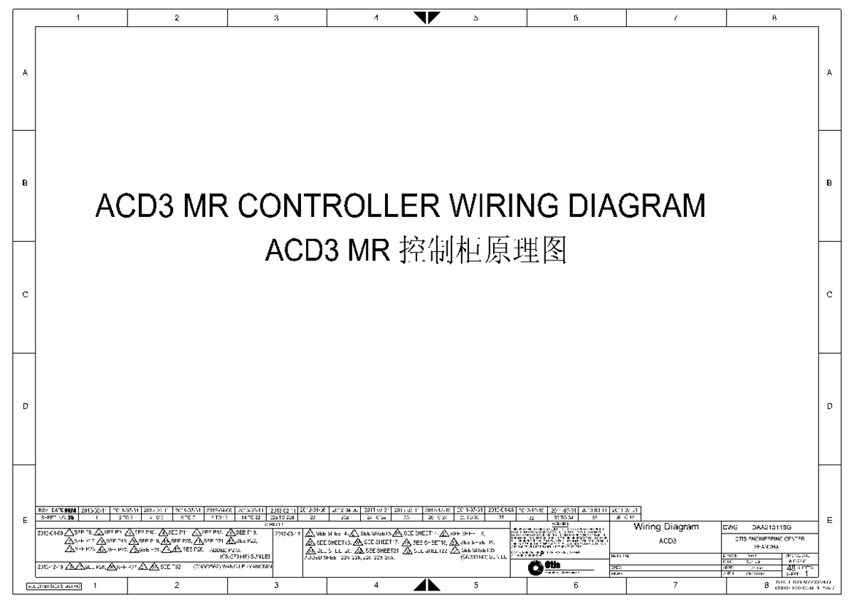 ACD3 MR Wiring Diagram and Changes Overview - Studocu