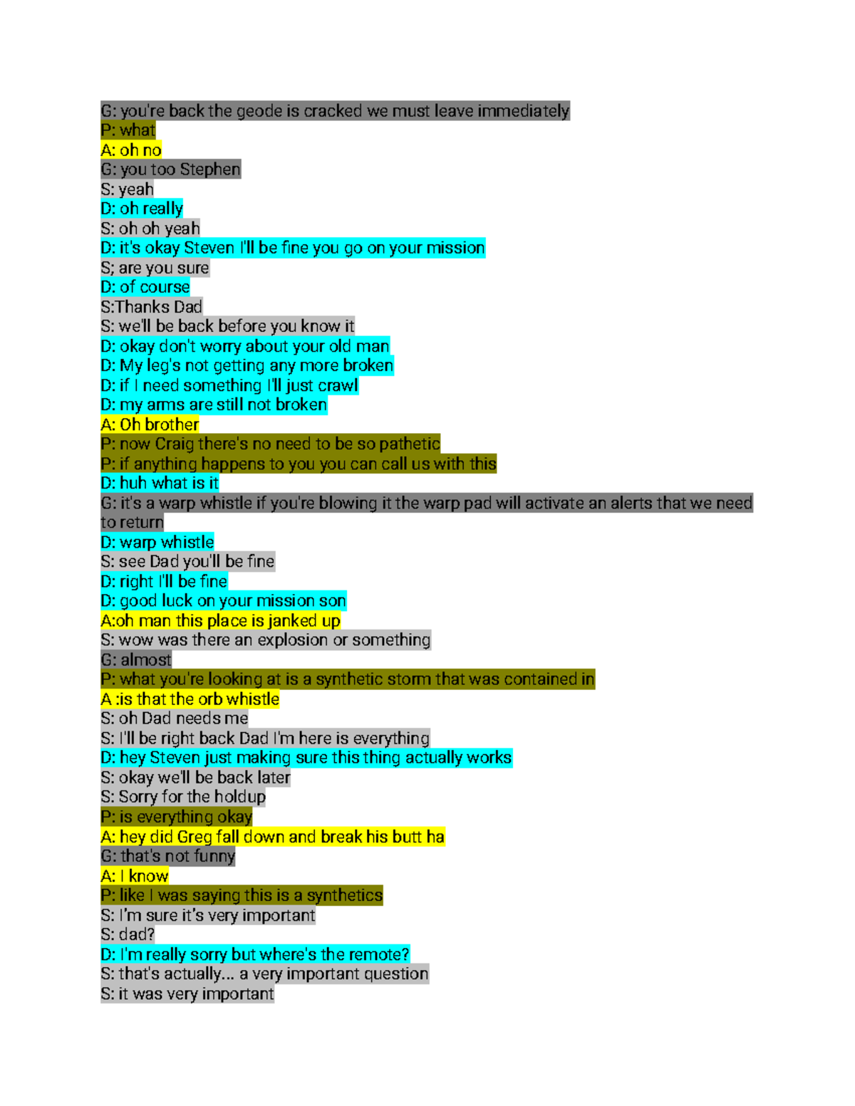 Steven Universe - Episode Script Analysis - Good - Studocu